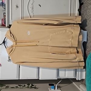 Light orange XL nike mens pull over hoodie